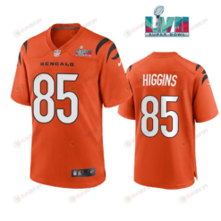 Higgins 85 Cincinnati Bengals Super Bowl LVII Men's Jersey- Orange