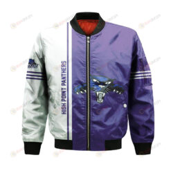 High Point Panthers Bomber Jacket 3D Printed Half Style