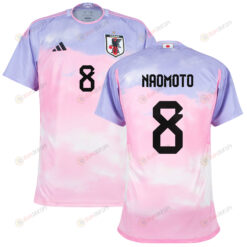Hikaru Naomoto 8 Japan Women's National Team 2023-24 World Cup Away Men Jersey