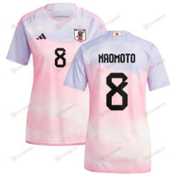 Hikaru Naomoto 8 Japan Women's National Team 2023-24 World Cup Away Women Jersey
