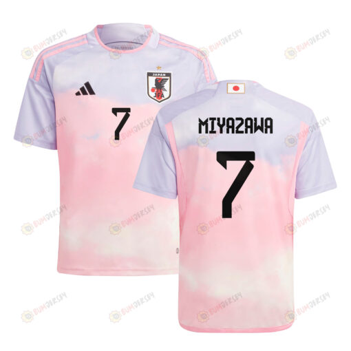 Hinata Miyazawa 7 Japan Women's National Team 2023-24 World Cup Away Jersey