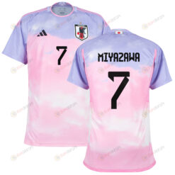 Hinata Miyazawa 7 Japan Women's National Team 2023-24 World Cup Away Men Jersey