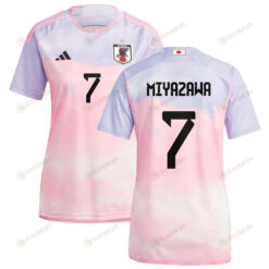 Hinata Miyazawa 7 Japan Women's National Team 2023-24 World Cup Away Women Jersey
