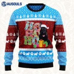 Hohoho Scottish Terrier Ugly Sweaters For Men Women Unisex