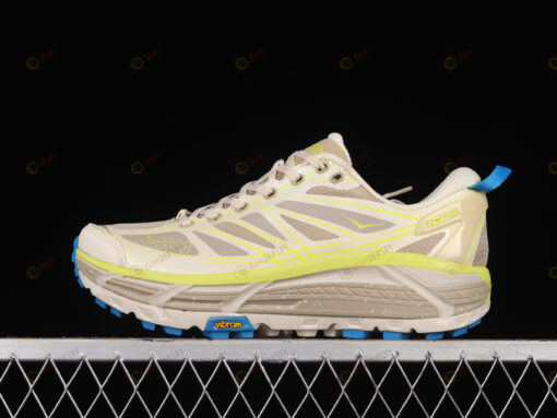 Hoka Mafate Speed 2 Beige Green Shoes Sneakers