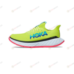 Hoka One One Carbon X 3 Evening Primrose / Scuba Blue Shoes Sneakers