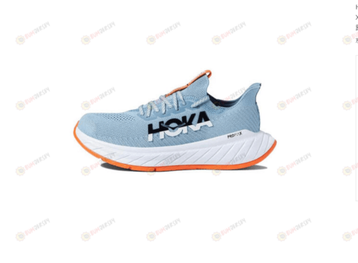 Hoka One One Carbon X 3 Mountain Spring / Puffin's Bill Shoes Sneakers