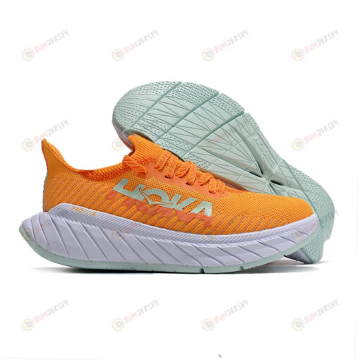Hoka One One Carbon X 3 Radiant Yellow / Camellia Shoes Sneakers