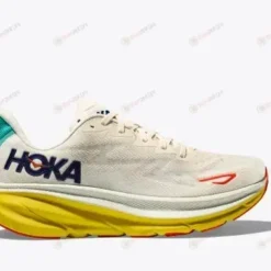 Hoka One One Clifton 9 Eggnog / Passion Fruit Shoes Sneakers