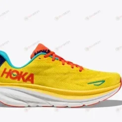 Hoka One One Clifton 9 Passion Fruit / Maize Shoes Sneakers