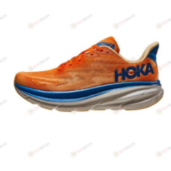 Hoka One One Clifton 9 Vibrant Orange / Impala Shoes Sneakers