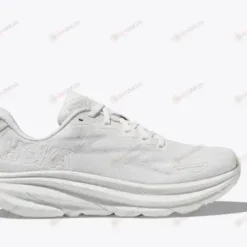 Hoka One One Clifton 9 White/ White Shoes Sneakers