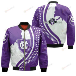 Holy Cross Crusaders - USA Map Bomber Jacket 3D Printed