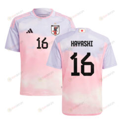 Honoka Hayashi 16 Japan Women's National Team 2023-24 World Cup Away Jersey