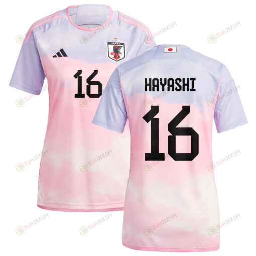 Honoka Hayashi 16 Japan Women's National Team 2023-24 World Cup Away Women Jersey