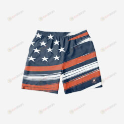 Houston Astros Americana Hawaiian Men Shorts Swim Trunks - Print Shorts