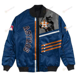 Houston Astros Bomber Jacket 3D Printed Personalized Baseball For Fan