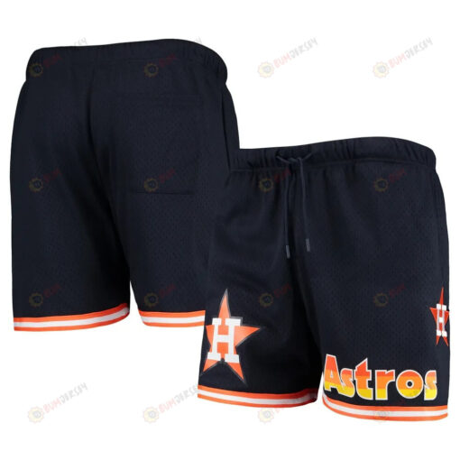 Houston Astros Logo Mesh Shorts - Navy