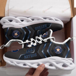Houston Astros Logo Pattern 3D Max Soul Sneaker Shoes
