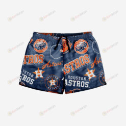 Houston Astros Logo Rush Hawaiian Men Shorts Swim Trunks - Print Shorts