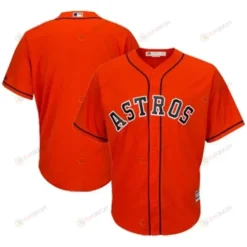 Houston Astros Official Cool Base Jersey - Orange