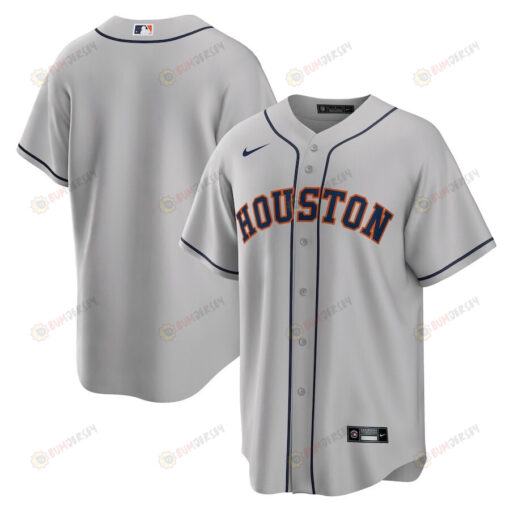 Houston Astros Road Team Men Jersey - Gray