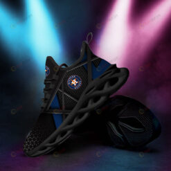 Houston Astros Small Logo 3D Max Soul Sneaker Shoes In Black