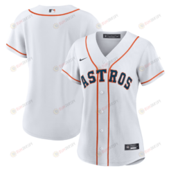 Houston Astros White Home Team Jersey - Women