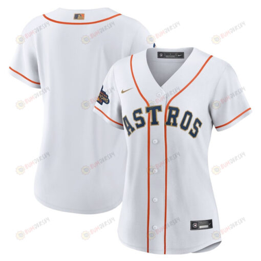 Houston Astros Women's 2023 Gold Collection Jersey - White/Gold