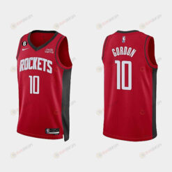 Houston Rockets 10 Eric Gordon 2022-23 Icon Edition Red Men Jersey