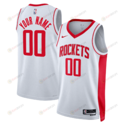 Houston Rockets Custom 00 Men 2022/23 Swingman Jersey - Association Edition