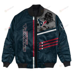 Houston Texans Bomber Jacket 3D Printed Personalized Football For Fan