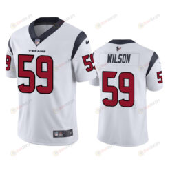 Houston Texans Eric Wilson 59 White Vapor Limited Jersey