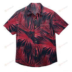 Houston Texans Hawaiian Shirt Beach Short Sleeve Red Black