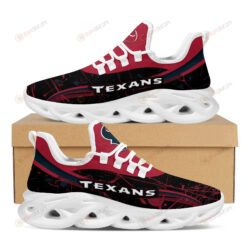 Houston Texans Splash Colors Design Pattern 3D Max Soul Sneaker Shoes