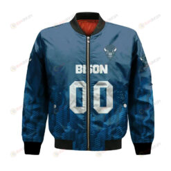 Howard Bison Bomber Jacket 3D Printed Team Logo Custom Text And Number