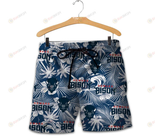 Howard Bison Men Shorts Tropical Seamless