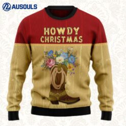 Howdy Christmas Ugly Sweaters For Men Women Unisex