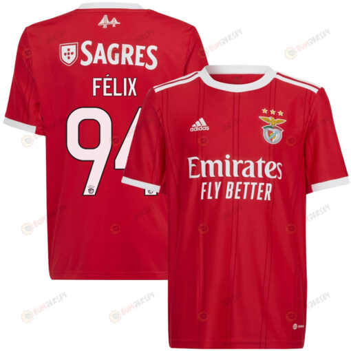 Hugo F?lix 94 Benfica 2022/23 Home Men Jersey - Red