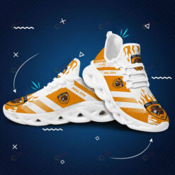 Hull City AFC Logo Fire Pattern Custom Name 3D Max Soul Sneaker Shoes