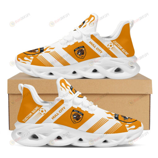 Hull City Logo Custom Name Pattern 3D Max Soul Sneaker Shoes