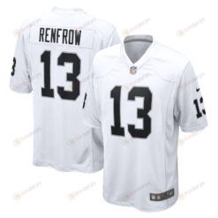 Hunter Renfrow 13 Las Vegas Raiders Game Player Jersey - White