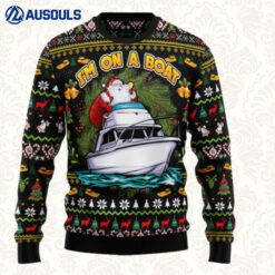 I'M On A Boat Ugly Sweaters For Men Women Unisex