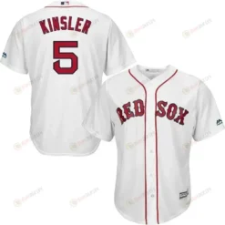 Ian Kinsler Boston Red Sox Home Official Cool Base Player Jersey - White