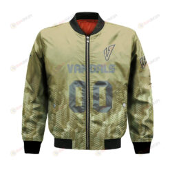 Idaho Vandals Bomber Jacket 3D Printed Team Logo Custom Text And Number