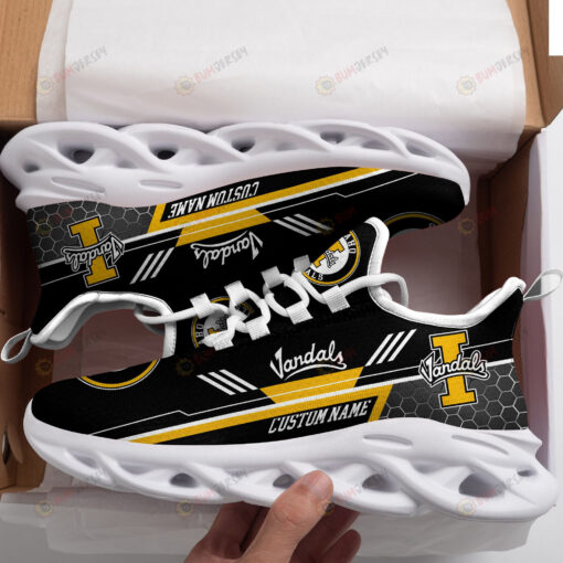 Idaho Vandals Logo Custom Name Pattern 3D Max Soul Sneaker Shoes