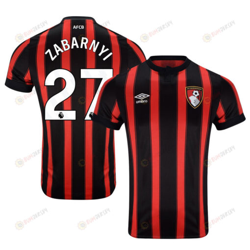 Illia Zabarnyi 27 AFC Bournemouth 2023-24 Premier League Home Men Jersey - Red