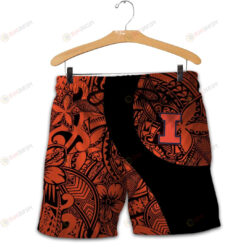 Illinois Fighting Illini Men Shorts Polynesian