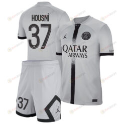 Ilyes Housni 37 Paris Saint-Germain Away Kit 2022-23 Men Jersey - Black