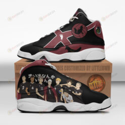 Inarizaki High Shoes Haikyuu Anime Air Jordan 13 Shoes Sneakers